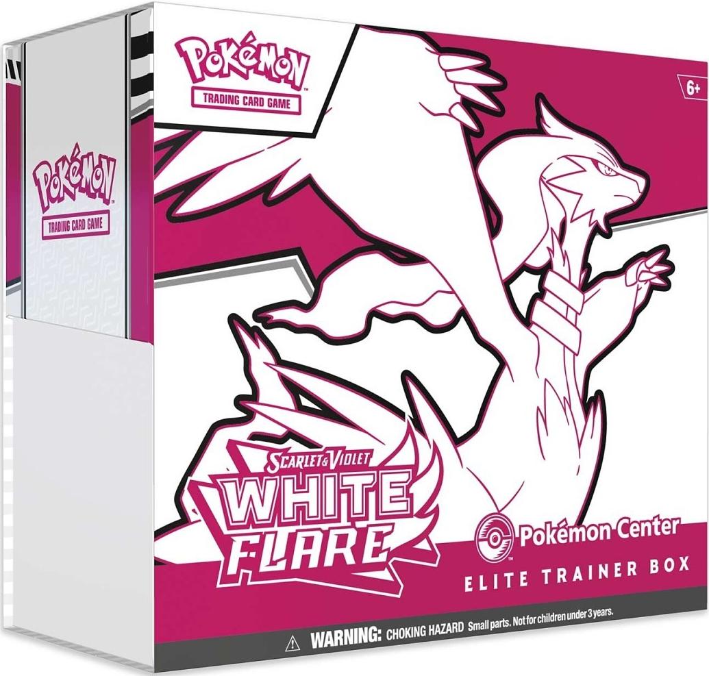 White Flare Pokemon Center ETB – PCETB (English)