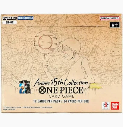 One Piece Card Game EB02 Extra Booster Anime 25th Collection Booster Box (English)