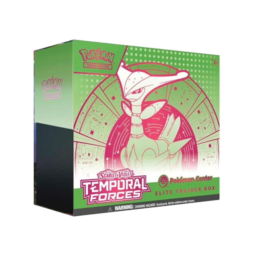 Pokémon TCG: Temporal Forces – Iron Leaves Pokémon Center Elite Trainer Box 🇬🇧