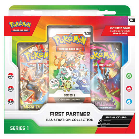 Pokemon TCG: First Partner Illustration Series 1 Collection