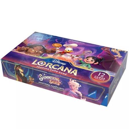 Lorcana 5 Shimmering Skies – Booster Box (English)