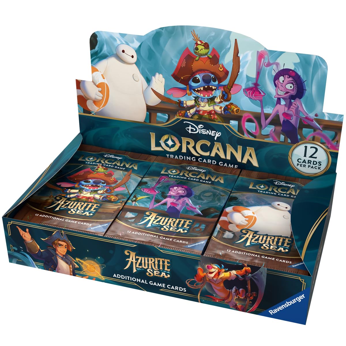 Lorcana 6 - Azurite Sea – Booster Box (English)