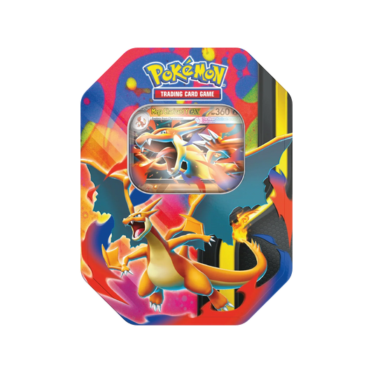Mega Charizard Y ex (red) – Tin (English)