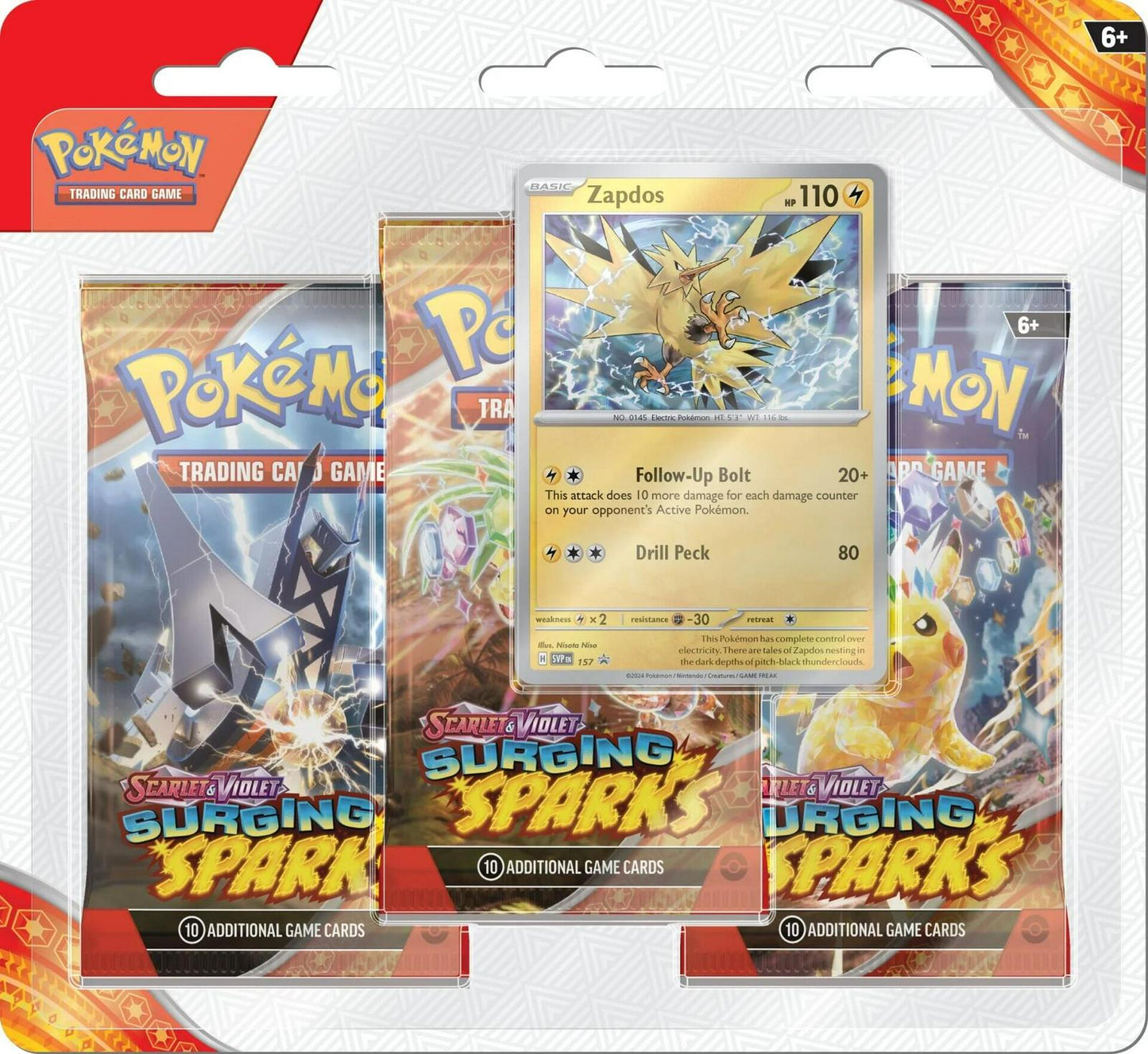 Surging Sparks – Triple Blister (English)