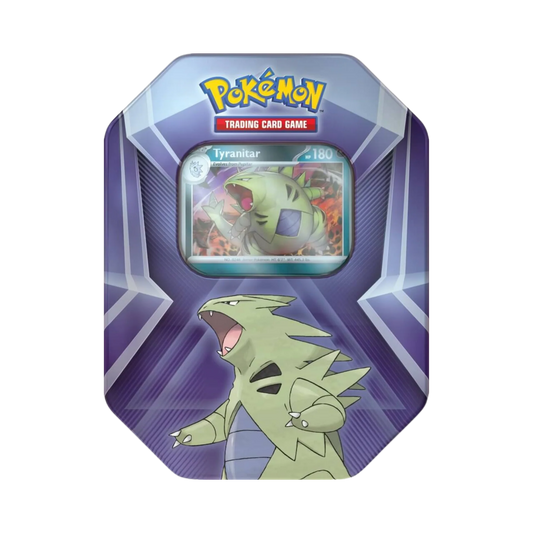 Triple Whammy Tyranitar – Tin (English)