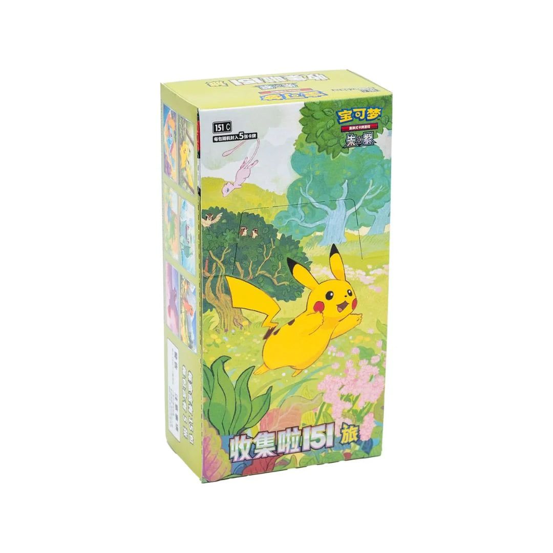 151C : Journey pikachu – Booster Box (Chinese)