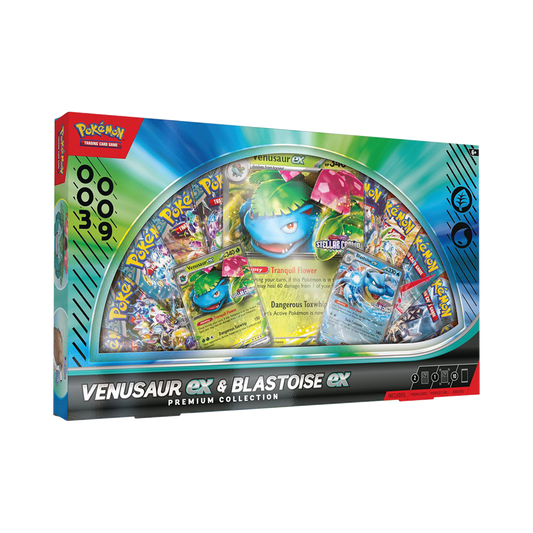 Pokémon TCG: Venusaur EX & Blastoise EX Premium Collection 🇬🇧