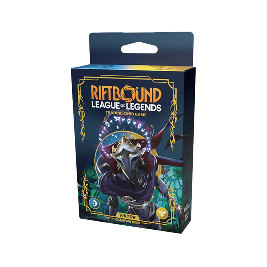 Riftbound: League of Legends TCG Origins Champion Deck – Viktor [Pré-venda]